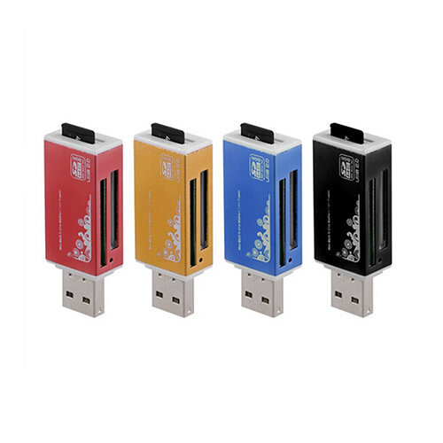 USB 2 0 All in 1 Multi czytnik kart pamięci dla SDHC TF M2 MS PRO czytnik kart
