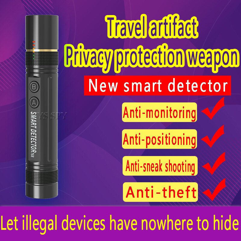 Multi-Function Anti-Spy Hidden Espia Camara Pen Detector GSM Audio Bug GPS Tracker RF Signal Gizli Kamera Scanner Device Finder