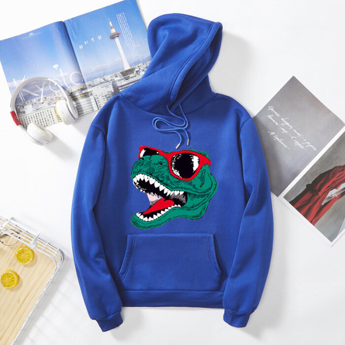 2020 frauen Mantel herbst frühling Sweatshirts Hoodies tier krokodil alligator cayman Shirts Frauen männer paar shirt S-3XL