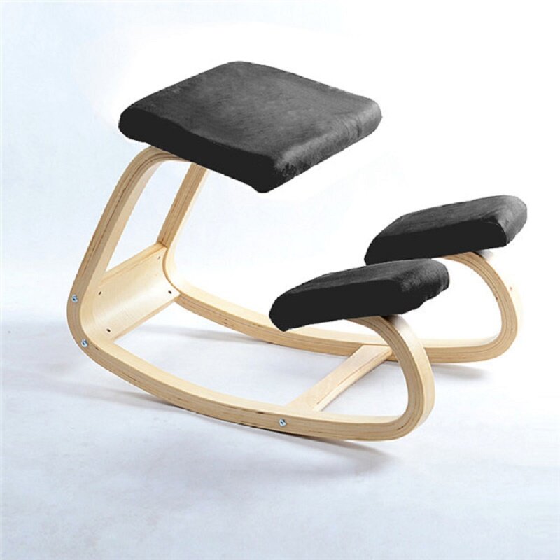 K-STAR ursprüngliche ergonomische Knies tuhl Hocker Home Office Möbel ergonomische Schaukel Holz knienden Computer Haltung Stuhl