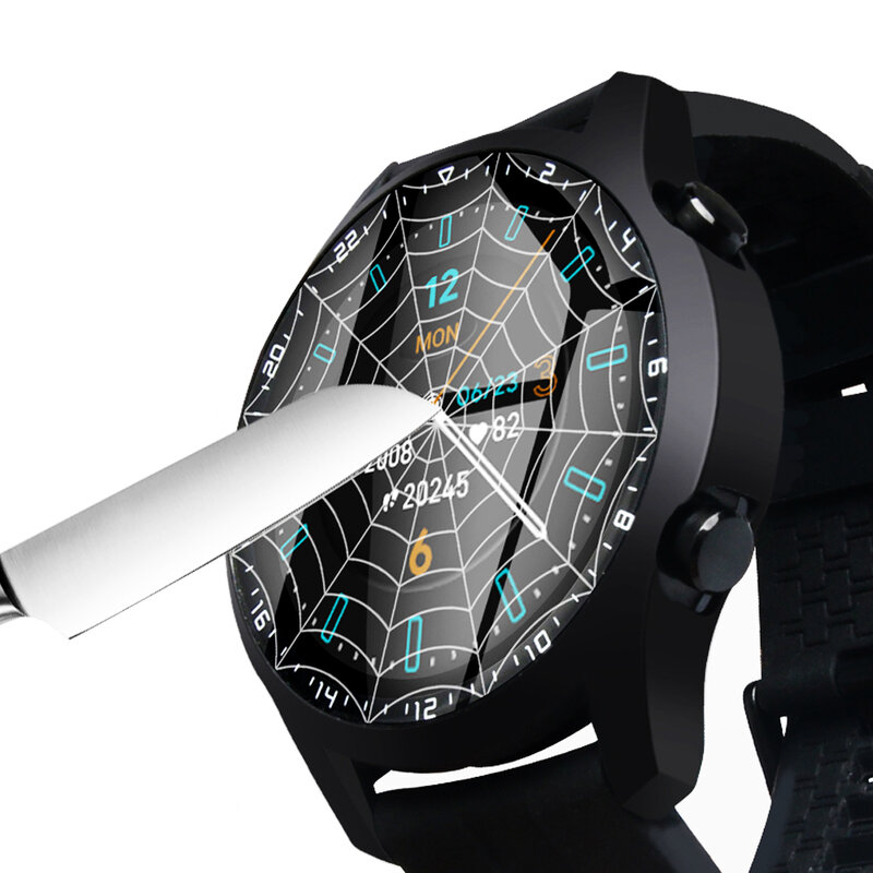 Pelindung Layar Kaca Tempered untuk Huawei Watch 3 Pro GT 2 46Mm GT 2E 2 Pro Casing Pelindung untuk Honnor Magic Watch 2 46Mm Shell