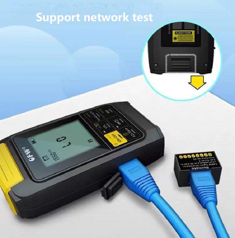 4in1 Optical Power Meter OPM Led light Visual Fault Locator Network Cable Test Optical Fiber Tester 5km 15km 30MW VFL FTTH
