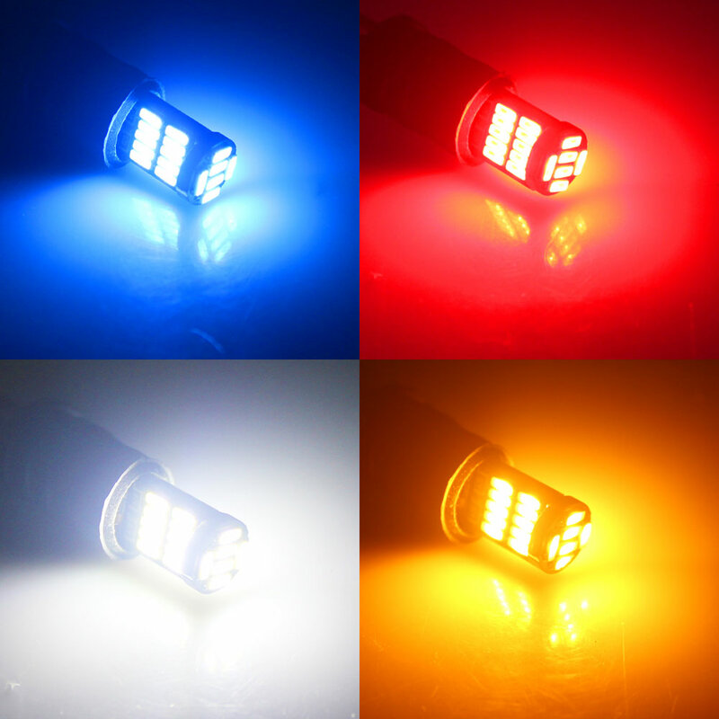 RXZ-Canbus Lâmpadas LED para Posição de Estacionamento, Branco Amer Brilhante, Interior Mapa Dome Lights, W5W, T10, 26SMD, 4014, 12V