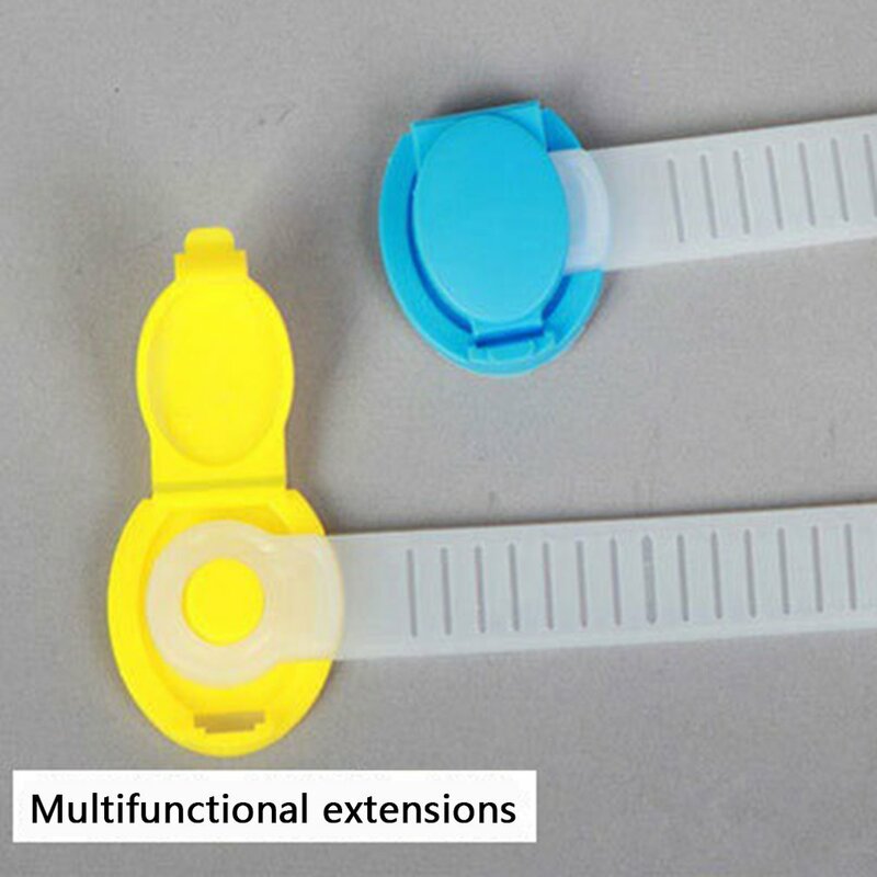 15Cm Anak Perawatan Aman Kunci Tali Plastik Bayi Melindungi Kunci Kabinet Pintu Laci Kunci Kulkas Panjang