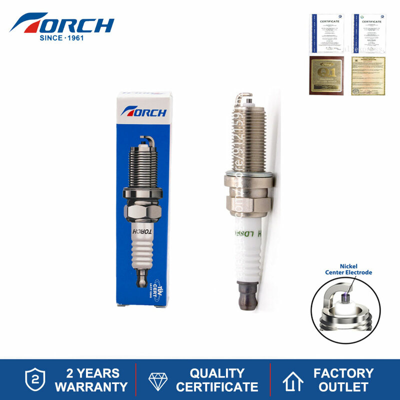 Brand New TORCH Spark Plug LD8RTA-9 Replacement Candle Champion REA6YC Brisk MR12YS-9 Engines Components 1PCS