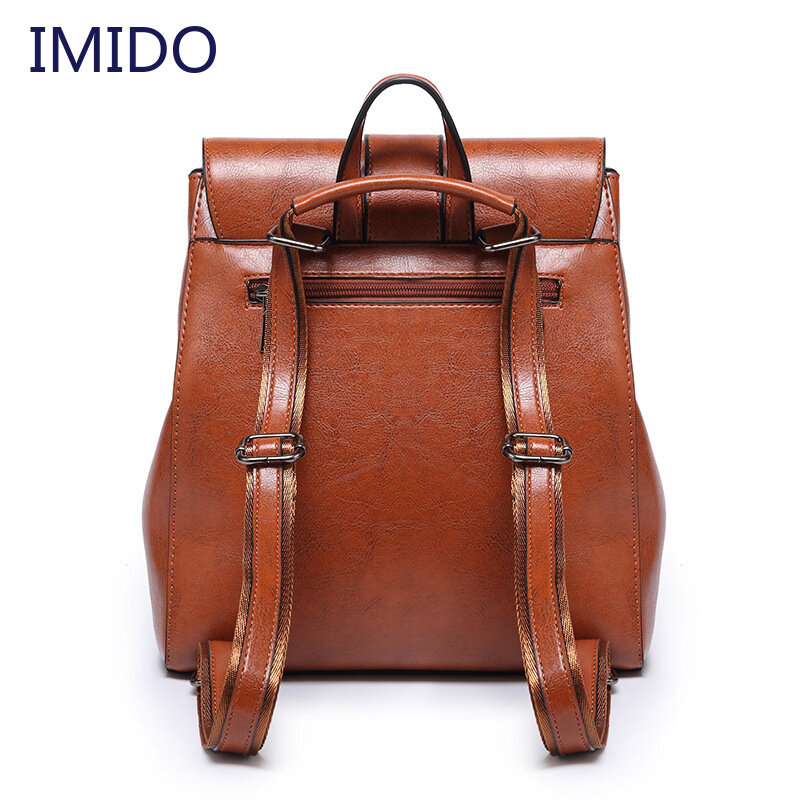 Women Backpack Anti Theft  High Quality 2020 Backpack high quality leather Schoolbag Teenage Girls Ladies Travel Shoulder Bags