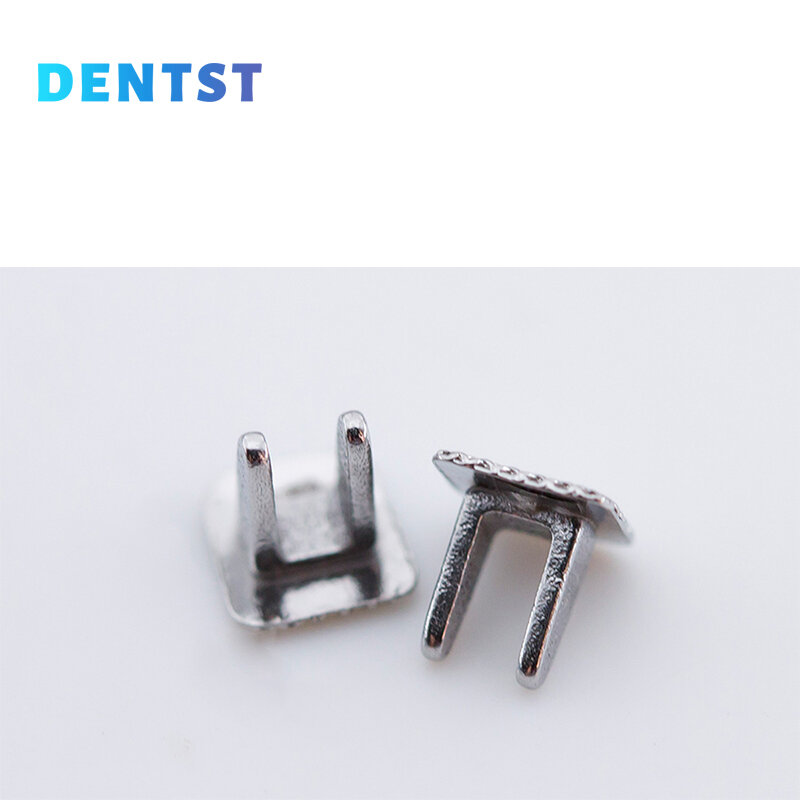 Dentst-tamizador de lengua de ortodoncia Dental, 10 piezas, pinchos linguales, bisagra, lengua, hábito de morder, soporte de botón de corrección de Turbos