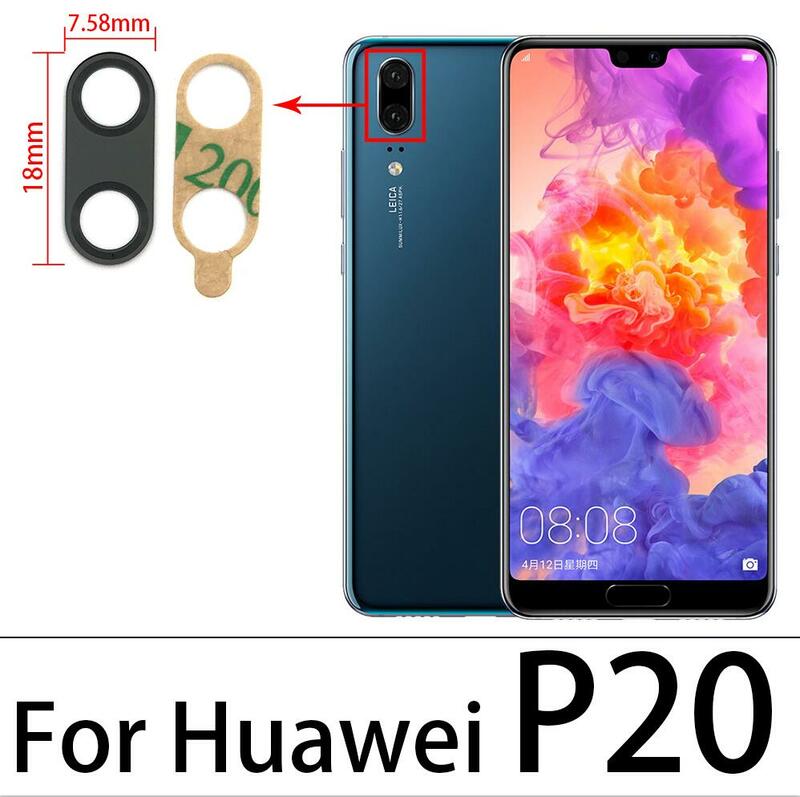 Nieuw Voor Huawei P30 Lite Camera Glazen Lens Met Lijm Sticker Voor Huawei P20 P30 Lite P40 Pro Plus Camera Lens + Repalcement Gereedschap