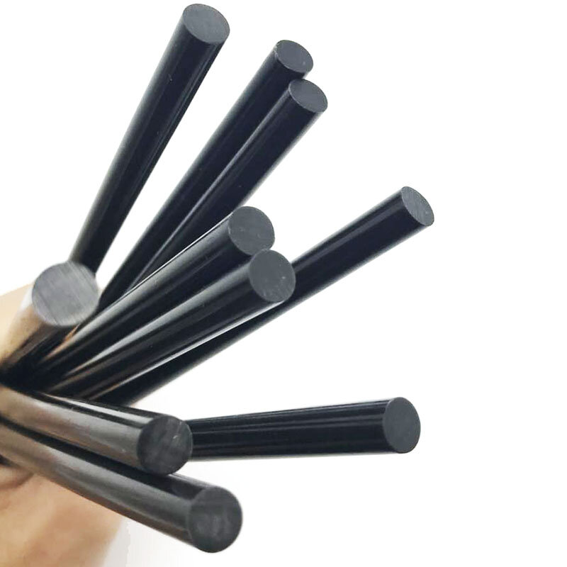 7Mm Zwarte Hot Melt Lijm Sticks Voor Elektrische Lijmpistool Craft Album Legering Accessoires Auto Dent Verveloos Verwijdering Handdiy reparatie Hot