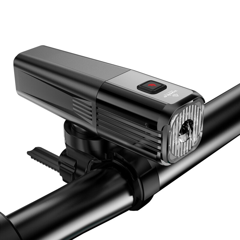TOWILD – phare de vélo 800 lumens, torche anti-éblouissement, charge USB, équipement de cyclisme, BR800