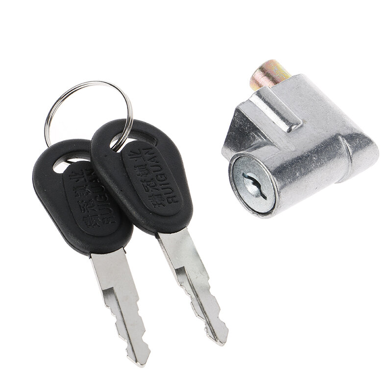 Ignition Lock + 2 Key For Motorcycle Electric Bike Scooter E-bike