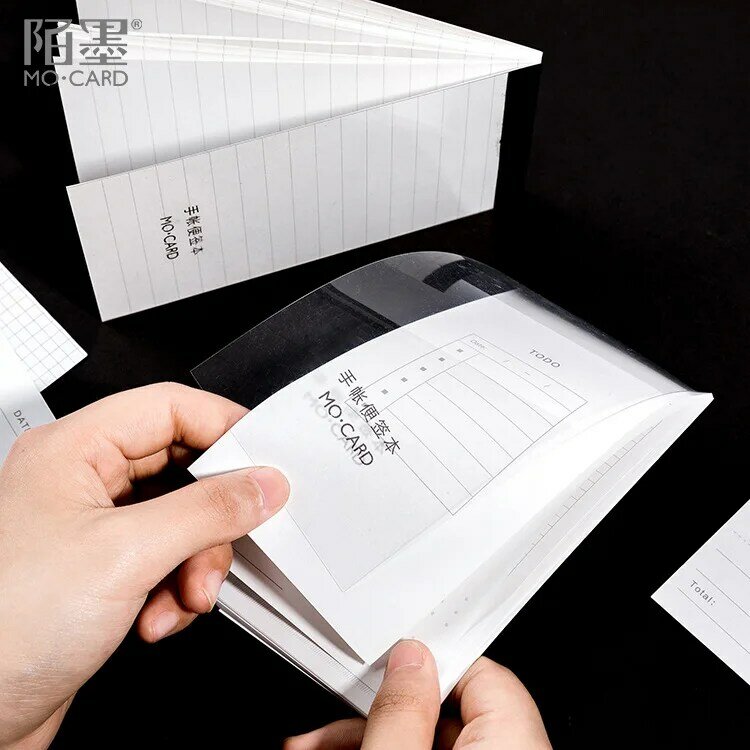 1 Buah Kreatif Multifungsi Kertas Saku Memo Pad Notepad DIY Memo Buku Tempel Catatan untuk Melakukan Daftar Catatan Alat Tulis