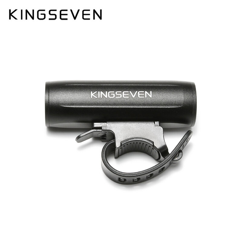 KINGSEVEN-luz delantera para bicicleta, 400lm recargable por USB de faro LED, 2000mAh, accesorios para ciclismo
