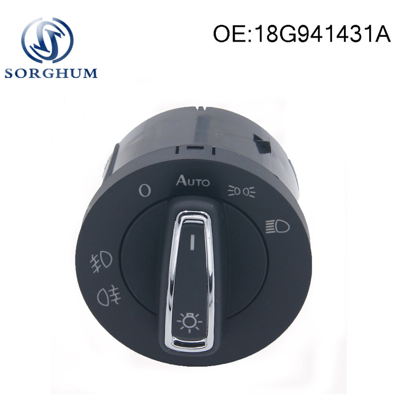 Elektrische Scheinwerfer Kopf Lampe Licht Control Schalter Für VW Golf 7 18G941431A