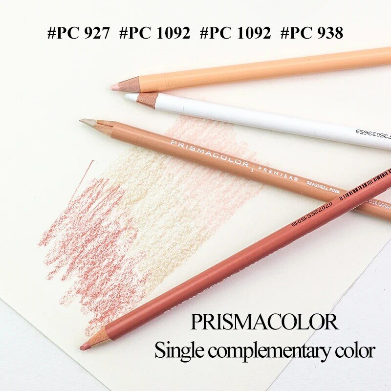 PRISMACOLOR profesjonalne tłuste kredki pojedynczy kolor PC927/938/1092/1093 Lapis De Cor kolorowy ołówek rysunek artystyczny dostaw