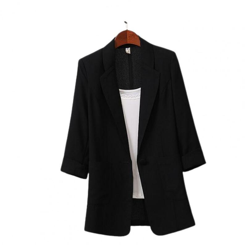 Penjualan Laris Jaket Jas Ukuran Besar Panjang Linen Katun Blazer Wanita Pakaian Modis Kasual Longgar Jaket Wanita Pakaian Wanita Jaket Wanita
