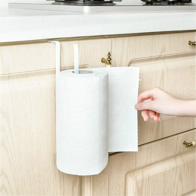 Suporte do papel higienico, banheiro e cozinha, rolo, toalha cremalheira estande organizador de casa