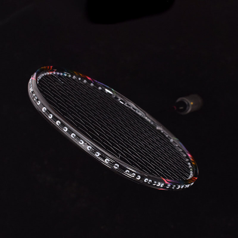 Raquette de badminton professionnelle ultralégère, raquette de badminton hors commissions, sports d'entraînement de padel, 100% carbone, G5 24-30 artériel, 8U