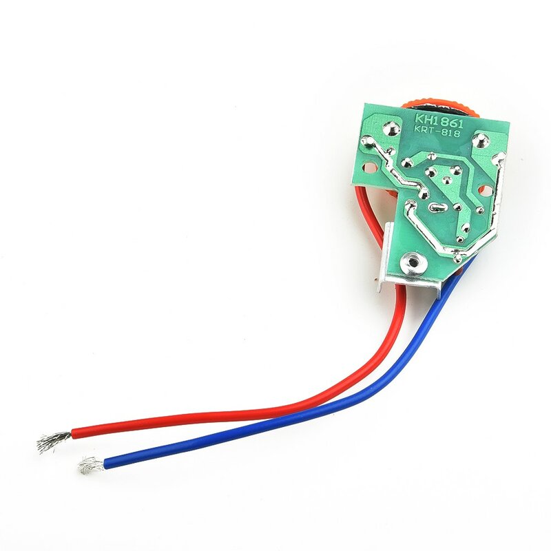 Interruptor de controlador de velocidad para amoladora angular, herramienta eléctrica para máquina pulidora de 5,1x3,5x1,4 cm, controlador de velocidad de 1600w y 250V
