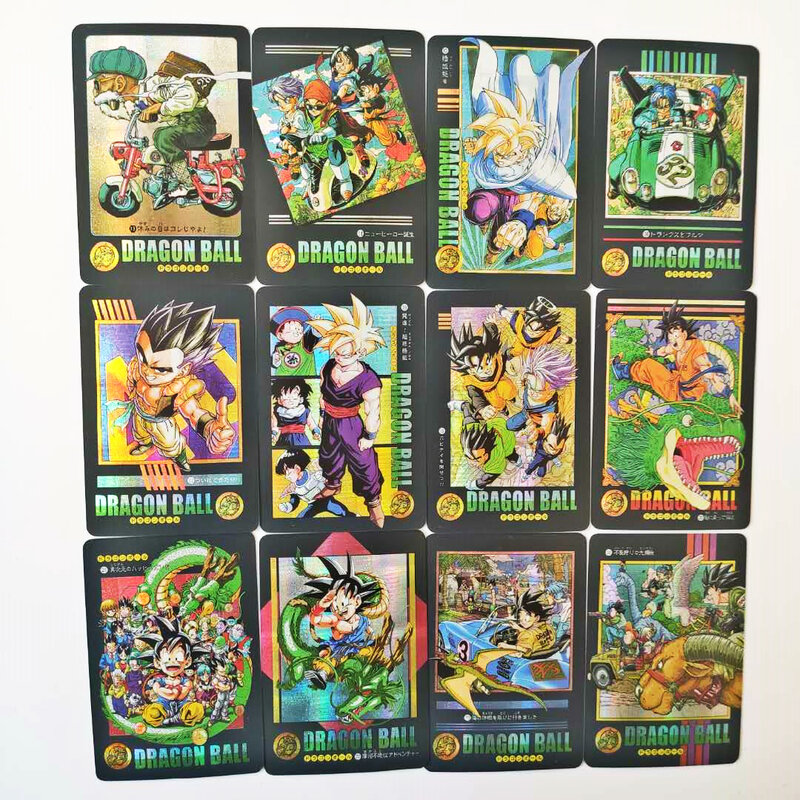 54pcs/set Dragon Ball Z Storm Clouds Collection Super Saiyan Goku Vegeta Hobby Collectibles Game Anime Collection Cards