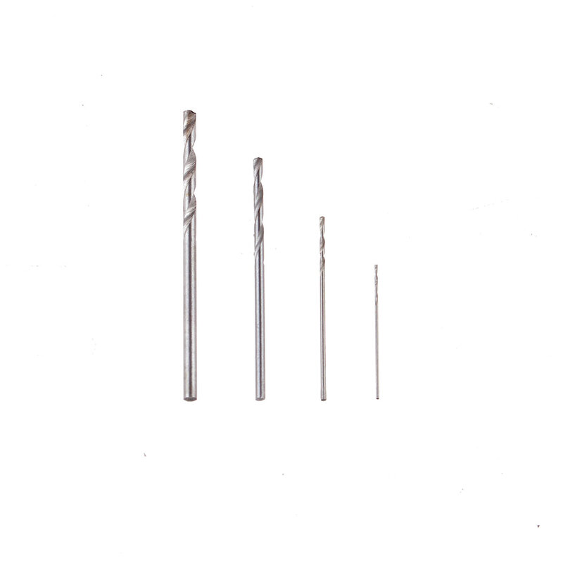 10/40PCS HSS Mini Drill Twist Drill Bits Set for Woodworking Plastic And Aluminum Electrical Drill Tool 0.5mm 0.8mm 1.5mm 2.0mm