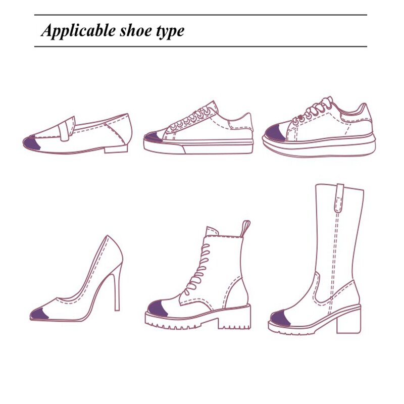 1pair Toe Plug High Heel Anti-pain Cushion Anti- Pain Inserts Insoles Toe Shoe Accessories Insert Shoes Pad Shoe Yard Adjustment