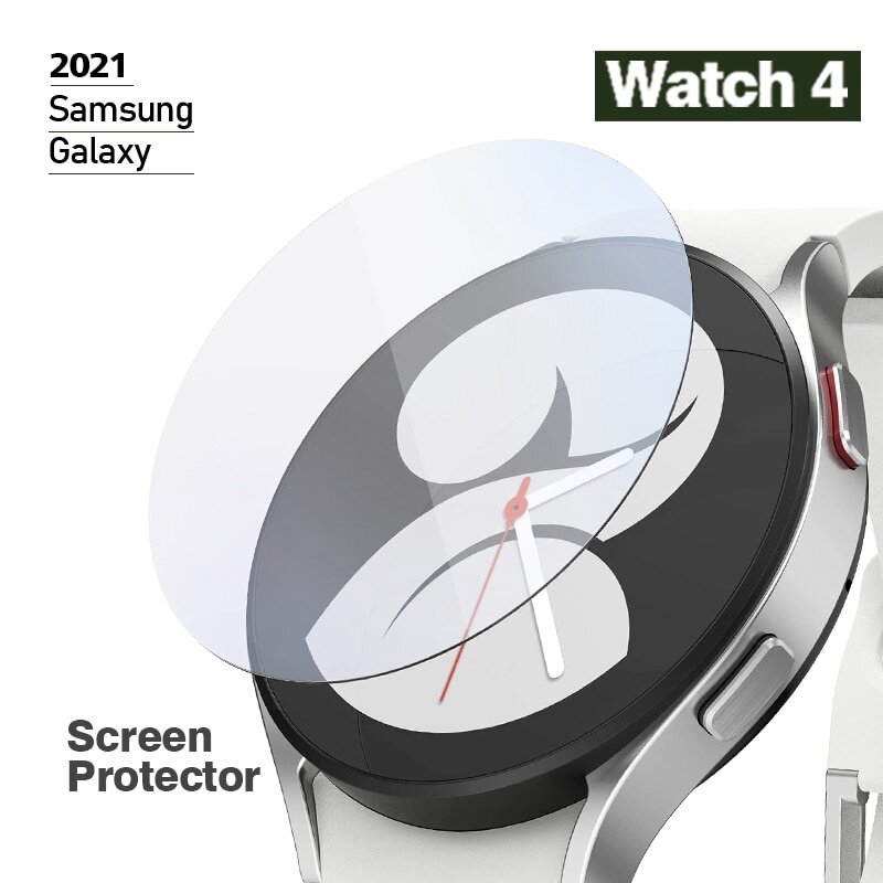 4 sztuk/partii folia ochronna do Samsung Galaxy Watch 4 40MM 44MM klasyczny 46mm 42mm pełny ekran Protector pokrywa wyczyść HD filmy straż