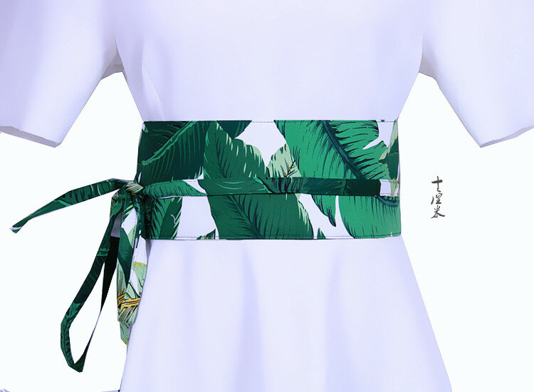 Origional Buatan Sendiri Gaya Jepang Dan Angin Kimono Harajuku Jubah Mandi Sastra Anak-anak Retro Angin Nasional Korset Belt