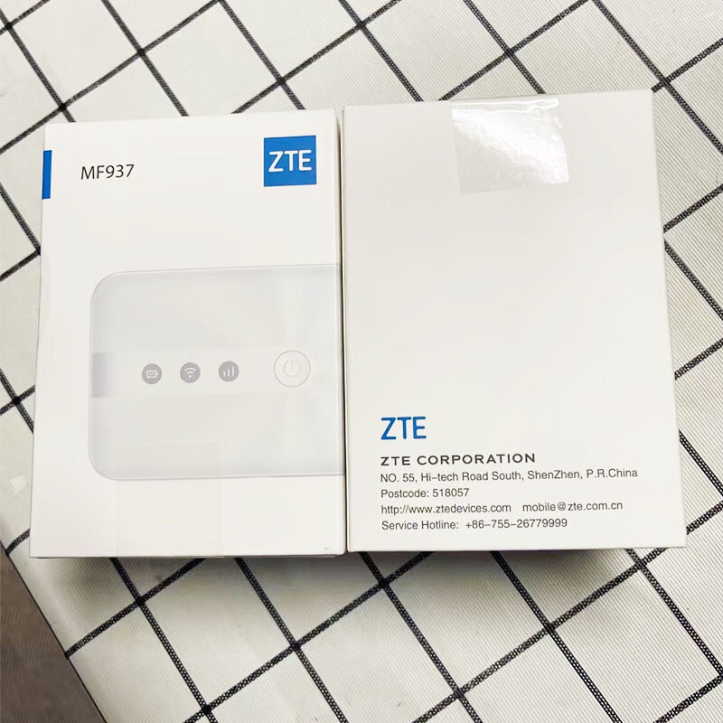 ZTE – routeur WiFi 4G MF937, fonctionne avec bande 4g B1/B3/B5/B7/B8/B20/B28/B38 /B40/b41, nouveau