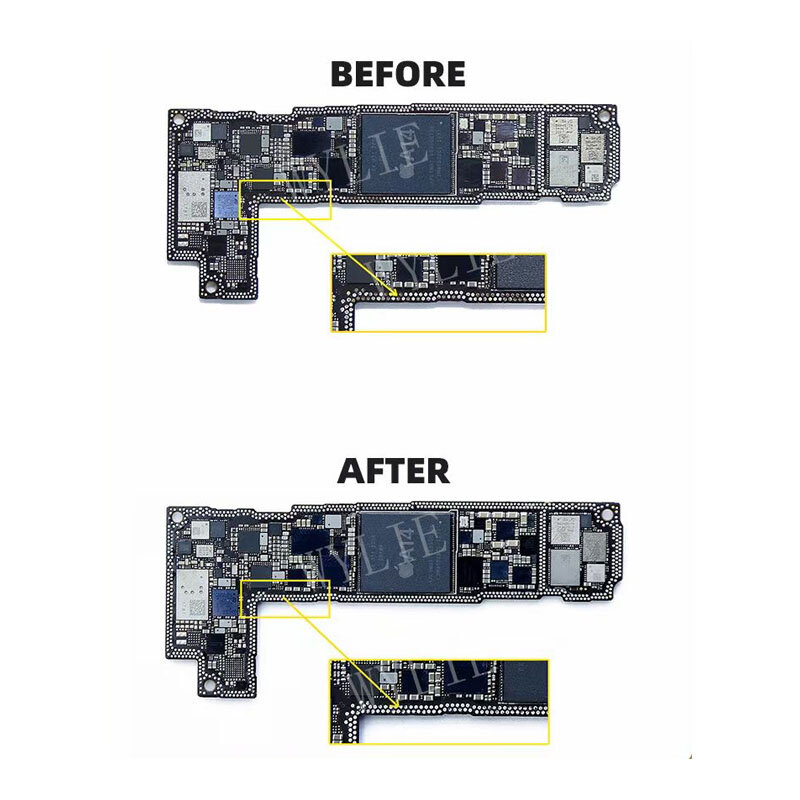 Podkładki miedziane łatki lutowane do naprawy naprawy iPhone iPad telefon płyta główna płyta główna PCB linii papilarnych narzędzia punktowe
