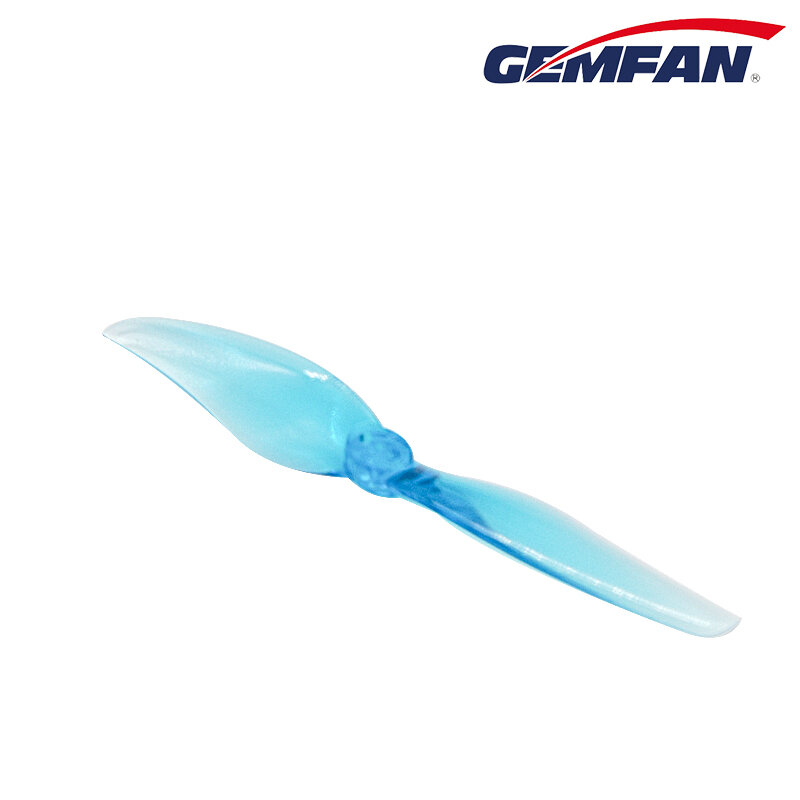 Gemfan-Hurricane Racing Hélice para Mini FPV, Brushless Motor Props, 2 lâminas, 3 furos, 1.5mm, 4x2.4 CW, CCW, 4024, 12 pares