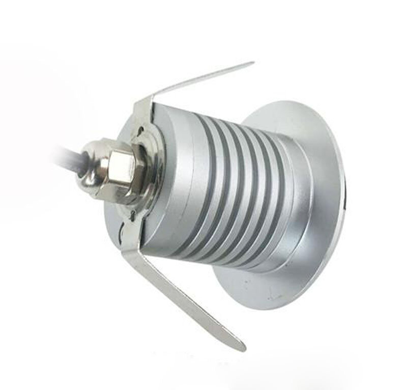 50pc IP67 3W 12V LED Underground Light Outdoor Landscape Lighting Recessed Spot Light Kit Patio Pavers LED Floor Deck Stair Lamp