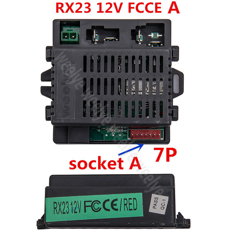 RX23FCC WEELYE Xe Ô Tô Điện Bluetooth Điều Khiển Từ Xa, wellye Đi Xe Về Đồ Chơi 2.4G Điều Khiển Trơn Chức Năng Khởi Động