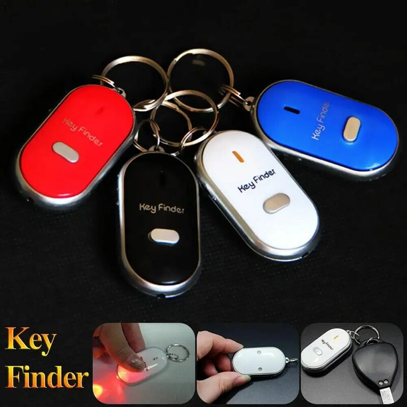Schlüssel Finder Whistle Key Finder Blinkt Piepen Remote Verloren Keyfinder Locator Keychain Anti-verloren Gerät Alarm Für Ältere menschen pet