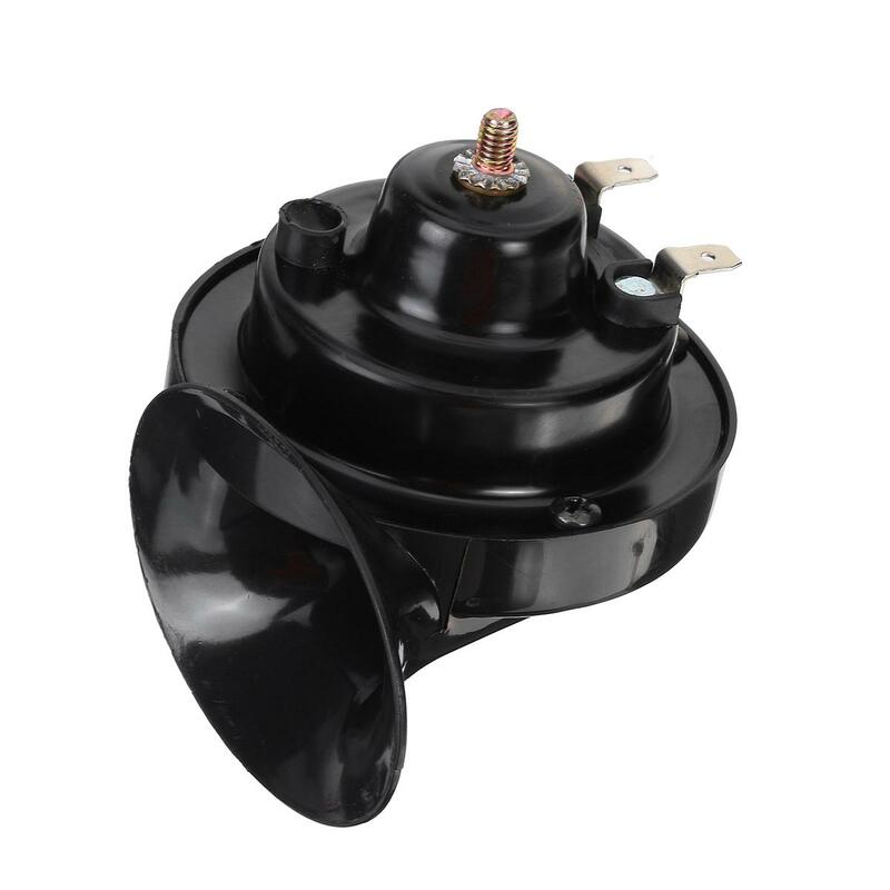 1 Pair Universal Loud 350DB 12V Electric Snail Horn Air Horn Raging Sound For Car Motorcycle Truck Boat Car
