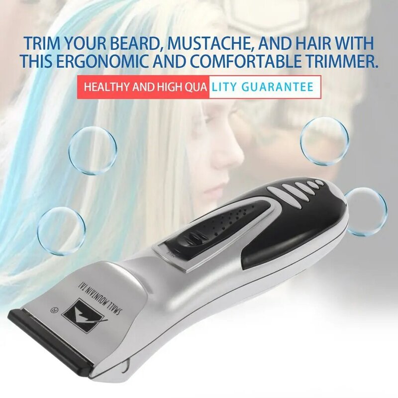 Afeitadora eléctrica para hombres, recortadora de barba masculina, 6 unids/set, afeitadora de pelo, afeitadora corporal, máquina de afeitar recargable