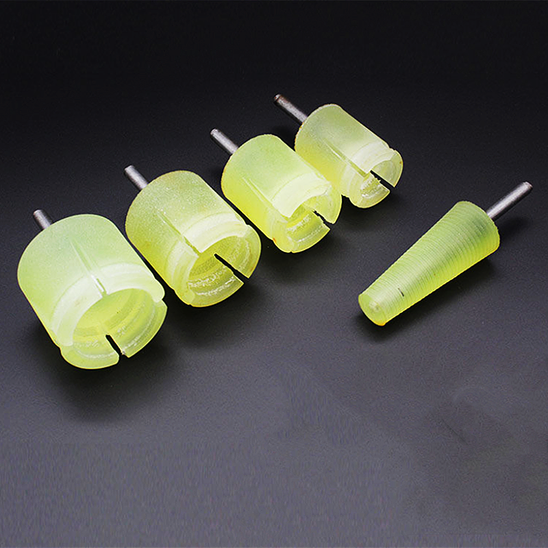 Agatowo-żadowa pierścień stały pręt narzędzia do polerowania szlifowanie stożkowy rękaw mocowanie narzędzie do obróbki trzpień silikonowy wewnętrzny uchwyt zewnętrzny