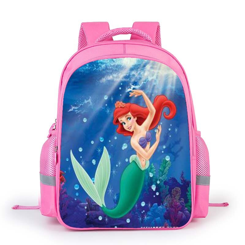 16 дюймов Русалочка Ариэль Рюкзак принцесса детская школьная сумка сказочная школьная сумка сумки для книг для девочек-подростков mochila Bolsa