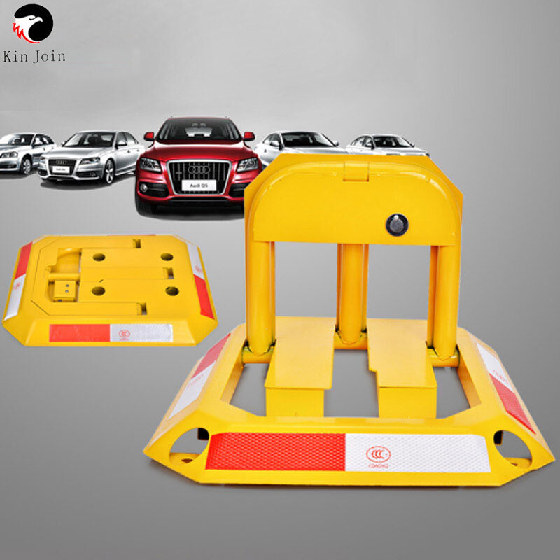 Bloqueador Octagonal de acero para estacionamiento de automóviles, barrera de estacionamiento, bloqueo Manual, poste de bolardo, barrera de estacionamiento automática