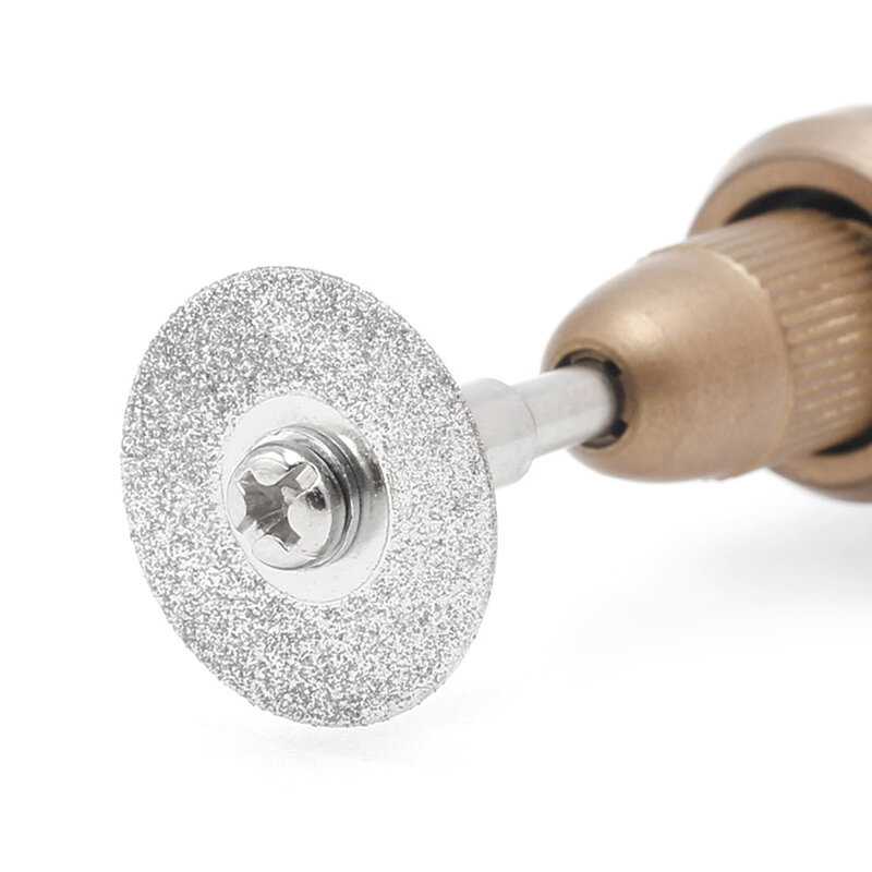 5 pz/lotto Dremel accessori mola diamantata sega circolare disco da taglio Dremel utensile rotante dischi diamantati