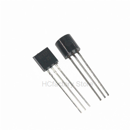 Nuovo Transistor triodo originale 100 pz/lotto BC337 TO-92 0.8A 45V NPN elenco di distribuzione one-stop all'ingrosso