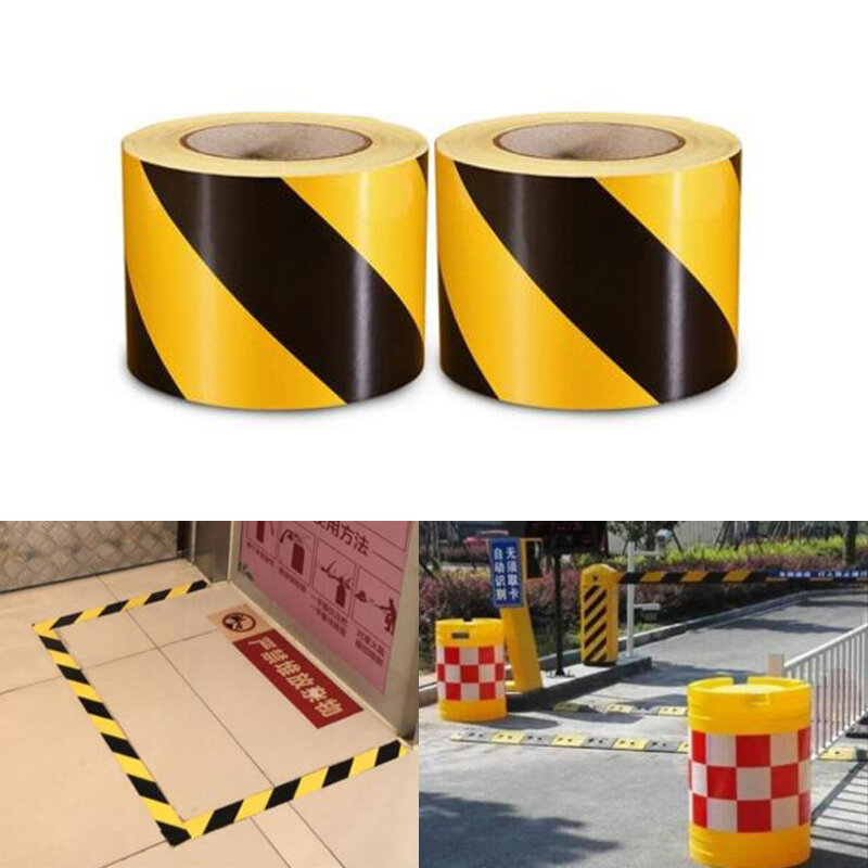 Self-Adhesive Reflective Safety Warning Tape Road Traffic Construction Site Reflective Tape