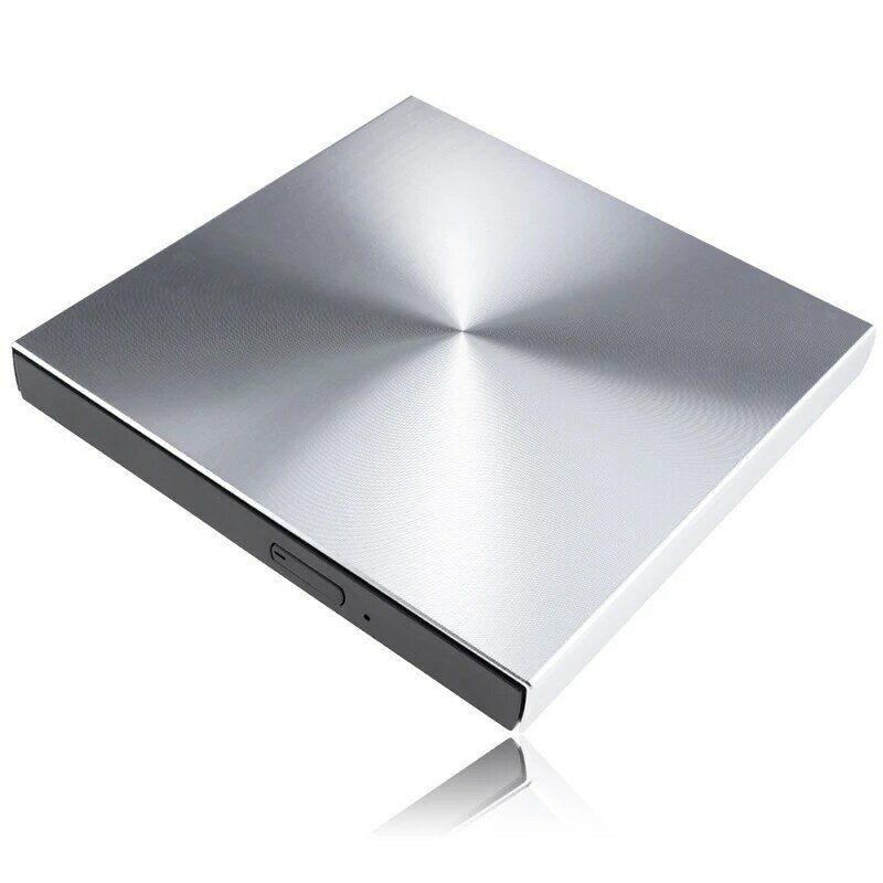 Liga de alumínio usb3.0 queimador de disco externo tg30n notebook móvel externo dvd burning unidade óptica externa