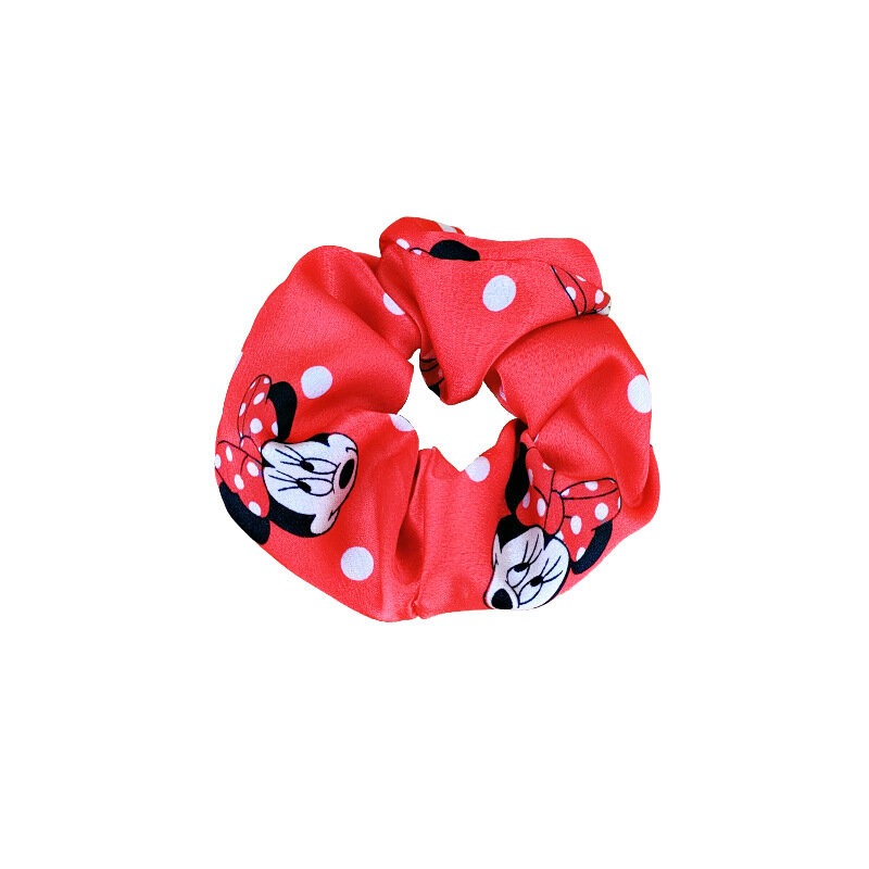 Disney Meisje Mickey Minnie Mouse Dikke Darm Haar Touw Rubber Band Haar Cirkel Dame Lint Haar Ring Accessoires