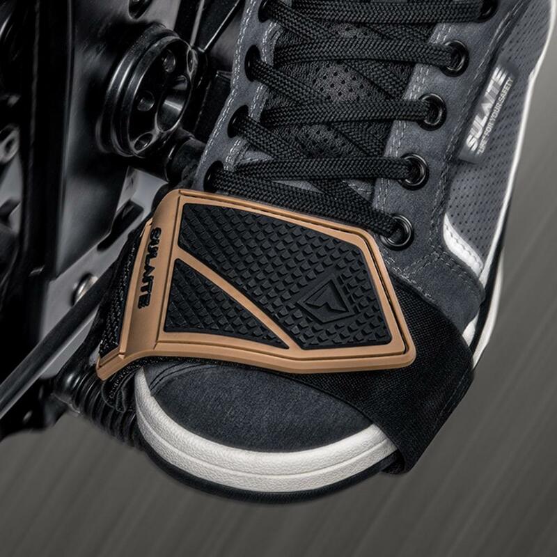 Gomma Moto Shift Pad Moto antiscivolo Gear Shoes Cover Moto Moto stivali Shifter Guards Protector Pad accessori