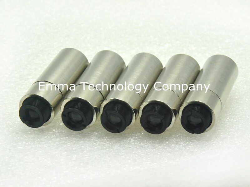Custodia in metallo a diodi Laser TO-18 da 5 pezzi 12x30mm 5.6mm con lente 200nm-1100nm