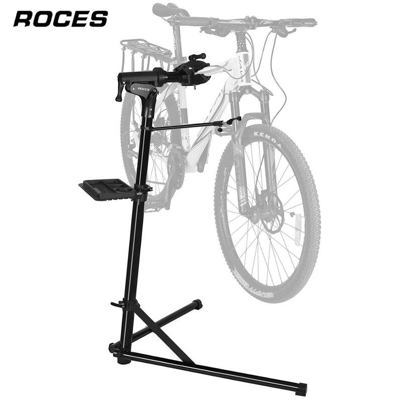 Alumínio portátil Alloy Bike Repair Stand, Mecânica de bicicleta, Workstand para MTB, Road Bike Maintenance Tool, Floor Stand, Casa