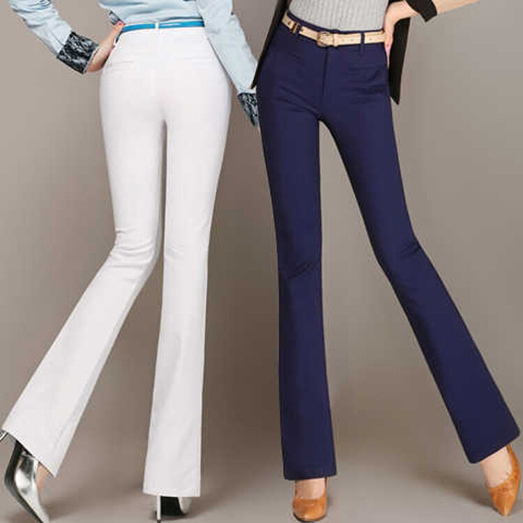 MRMT 2024 nowe kolorowe 10 kolorów mikro spodnie Flare cienkie spodnie damskie modne podmiejskie damskie spodnie damskie