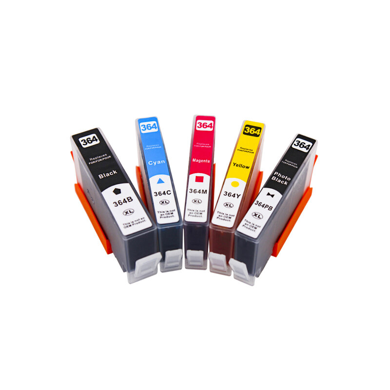 Cartuccia di inchiostro della stampante 364XL 364 XL compatibile per HP Photosmart 5510 5515 6510 B010 B109 B209 Deskjet 3070A per HP364