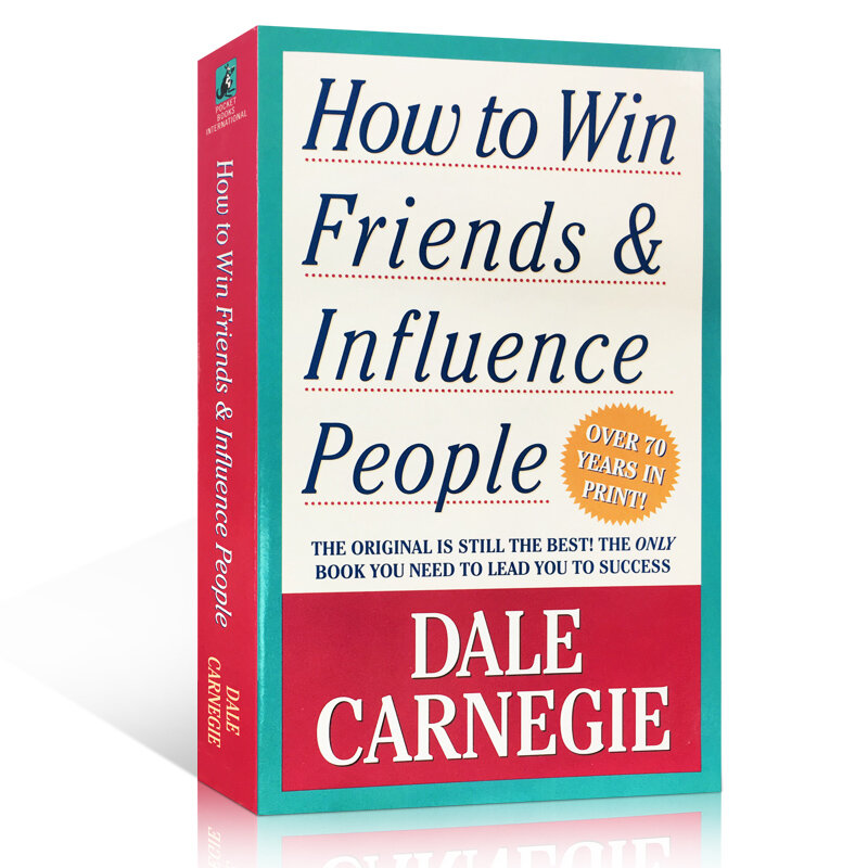 Livre anglais original, How to P1 Friends and Influence People, Dale Carnegie, Nouveau
